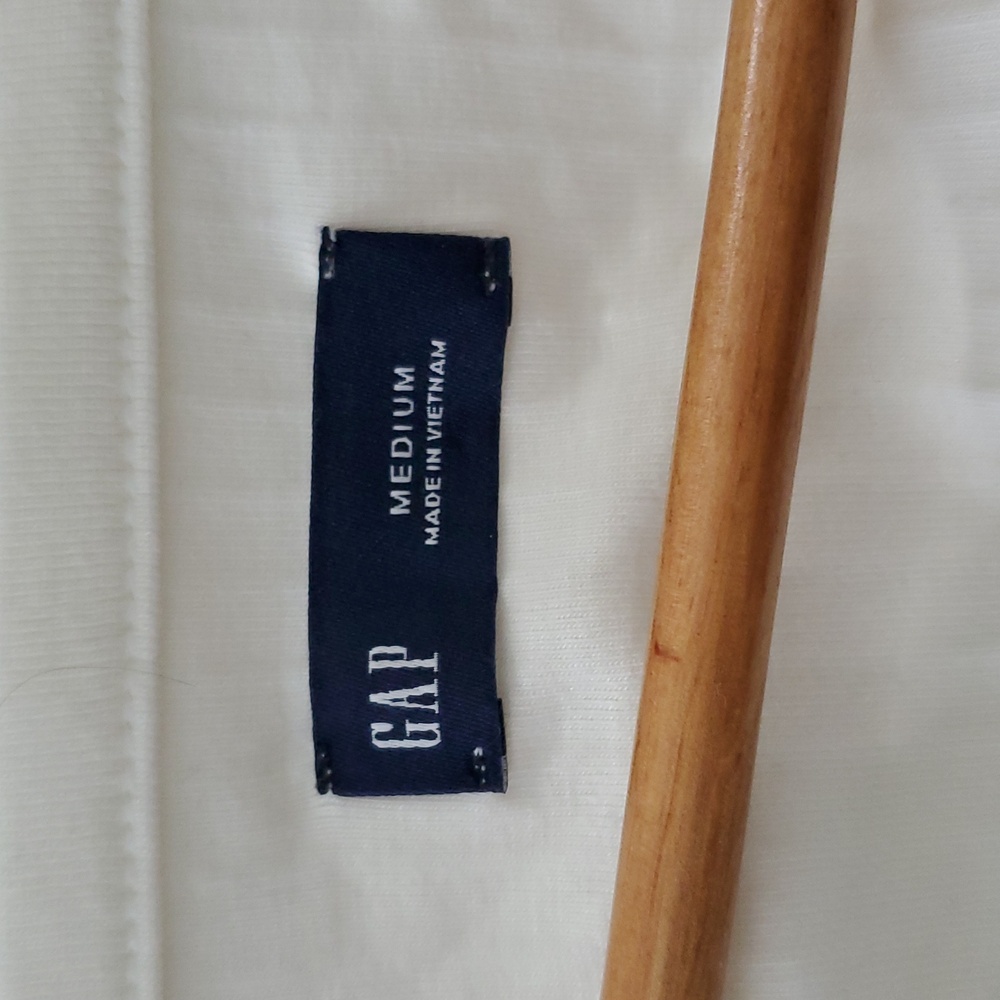 Gap Cream Ribbed top - Picture 3 of 4